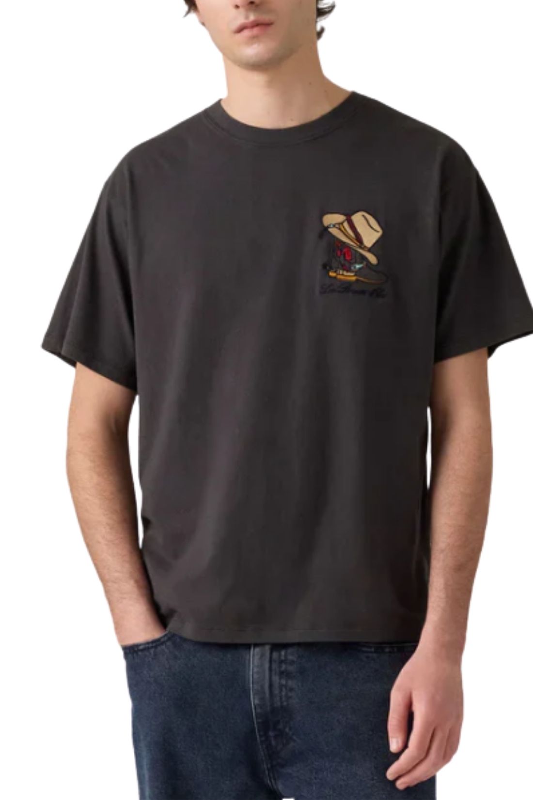 LEVI'S - Men's Vintage T-shirt with cowboy detail