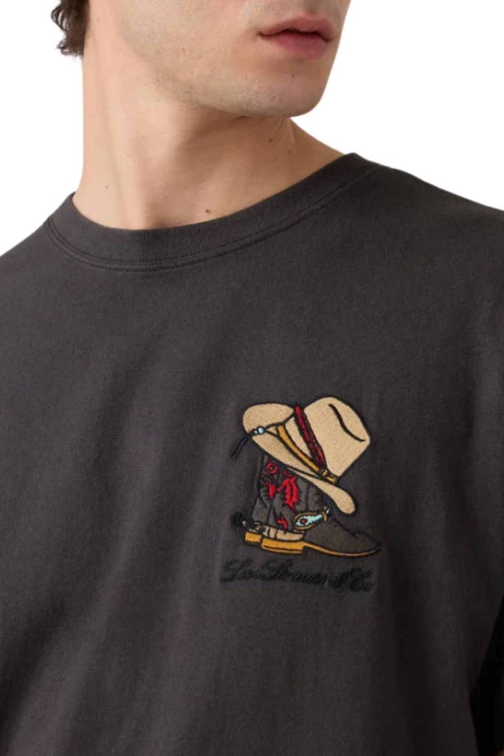 LEVI'S - Men's Vintage T-shirt with cowboy detail