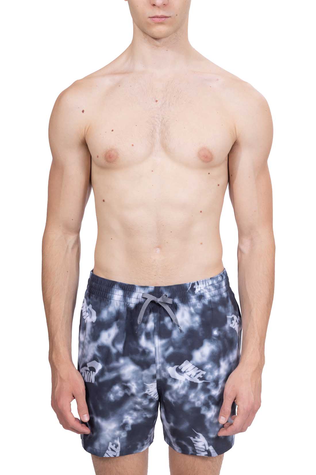 NIKE - Men's swim shorts with all-over logo